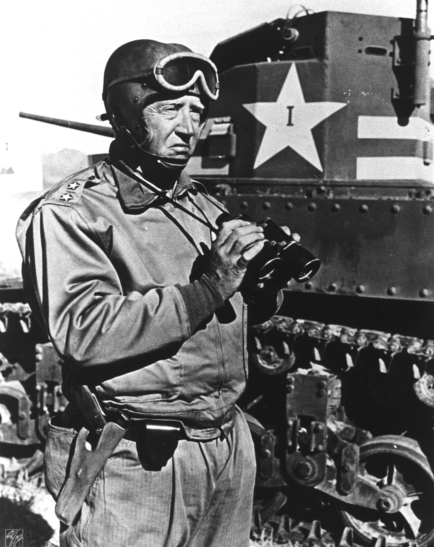 General George S. Patton (Courtesy U.S. Army
        Signal Corps)